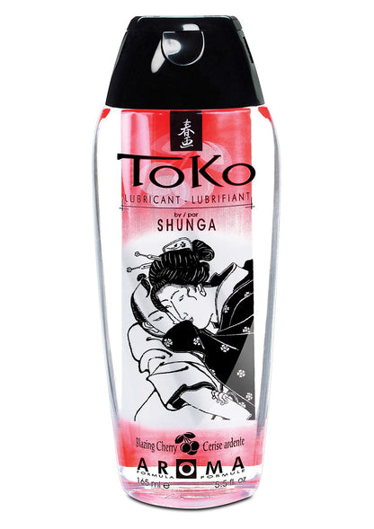 Shunga Toko Aroma Lubricant Blazing Cherry Glijmiddel 165ml - Erolanya