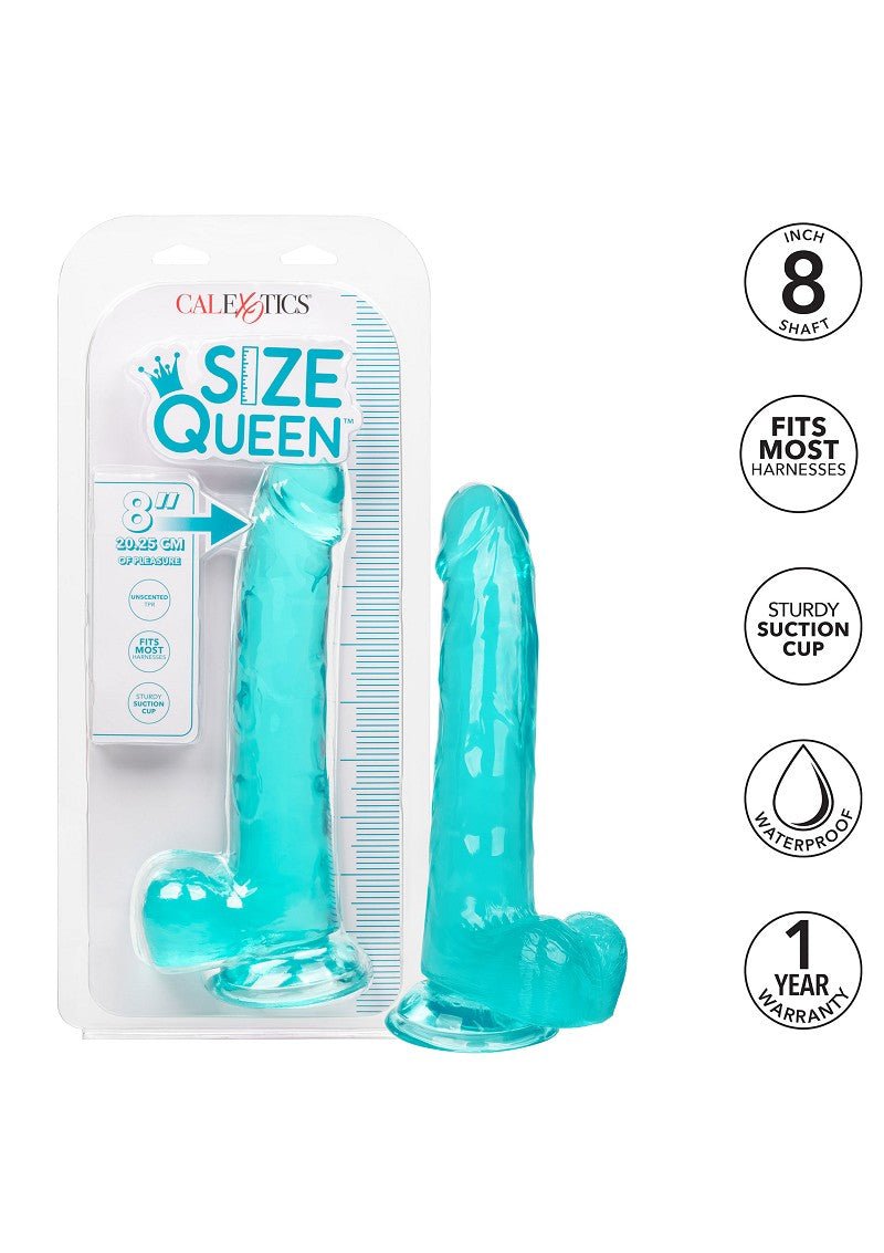 CalExotics Size Queen Dildo 8'/20.25 cm - Erolanya