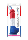 NS Novelties Tricolor Editie Dildo 8'' - Erolanya