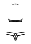 Obsessive 838 Bra & Thong L/XL Zwart - Erolanya